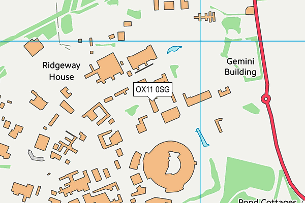 OX11 0SG map - OS VectorMap District (Ordnance Survey) OX11 0SG map - OS VectorMap District (Ordnance Survey)