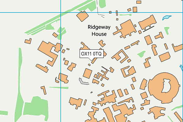 OX11 0TQ map - OS VectorMap District (Ordnance Survey) OX11 0TQ map - OS VectorMap District (Ordnance Survey)