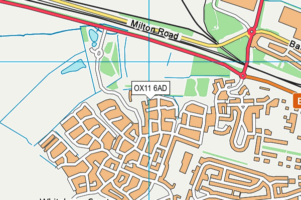 OX11 6AD map - OS VectorMap District (Ordnance Survey) OX11 6AD map - OS VectorMap District (Ordnance Survey)