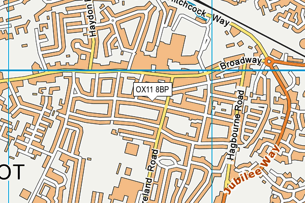 OX11 8BP map - OS VectorMap District (Ordnance Survey) OX11 8BP map - OS VectorMap District (Ordnance Survey)