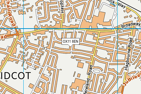 OX11 8EN map - OS VectorMap District (Ordnance Survey) OX11 8EN map - OS VectorMap District (Ordnance Survey)