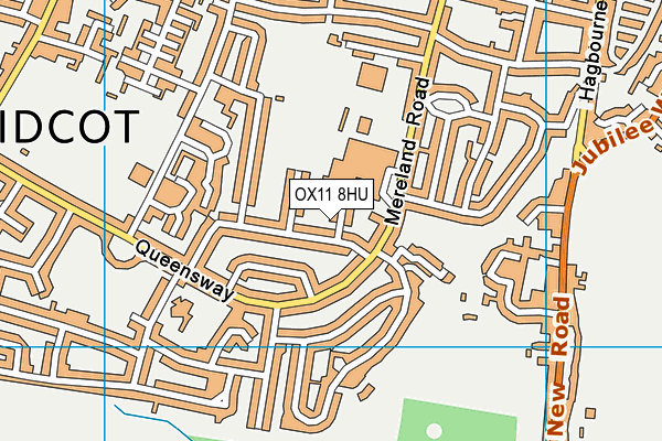 OX11 8HU map - OS VectorMap District (Ordnance Survey) OX11 8HU map - OS VectorMap District (Ordnance Survey)