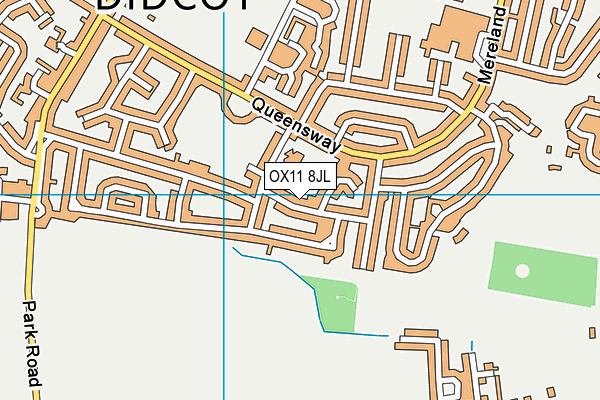 OX11 8JL map - OS VectorMap District (Ordnance Survey) OX11 8JL map - OS VectorMap District (Ordnance Survey)