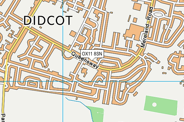 OX11 8SN map - OS VectorMap District (Ordnance Survey) OX11 8SN map - OS VectorMap District (Ordnance Survey)