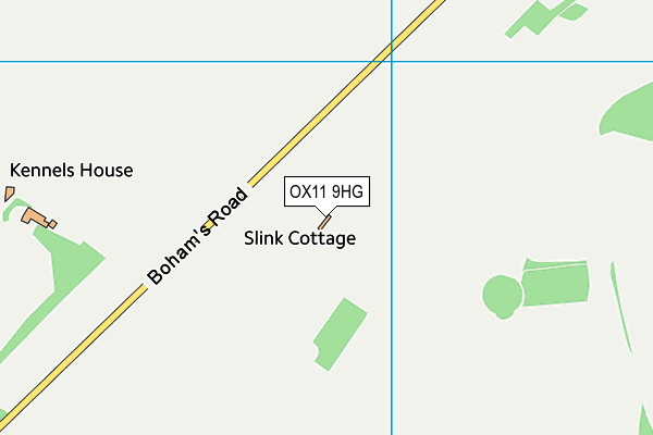 OX11 9HG map - OS VectorMap District (Ordnance Survey) OX11 9HG map - OS VectorMap District (Ordnance Survey)