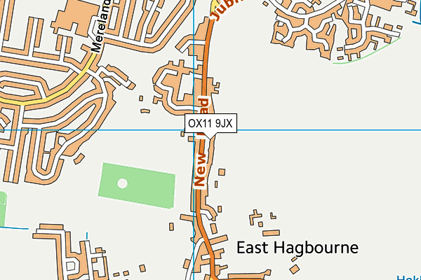 OX11 9JX map - OS VectorMap District (Ordnance Survey) OX11 9JX map - OS VectorMap District (Ordnance Survey)