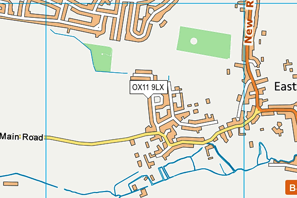 OX11 9LX map - OS VectorMap District (Ordnance Survey) OX11 9LX map - OS VectorMap District (Ordnance Survey)