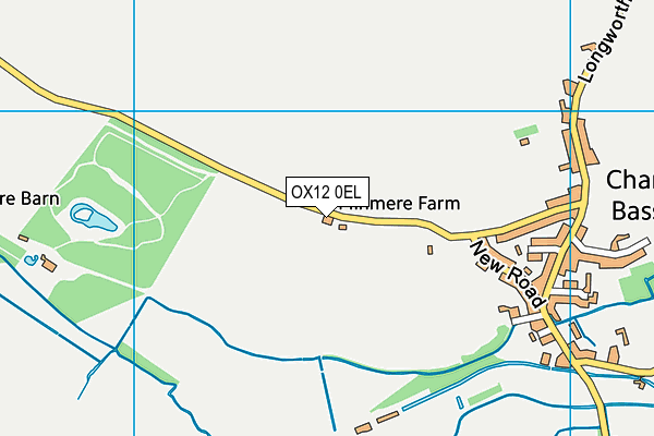 OX12 0EL map - OS VectorMap District (Ordnance Survey) OX12 0EL map - OS VectorMap District (Ordnance Survey)