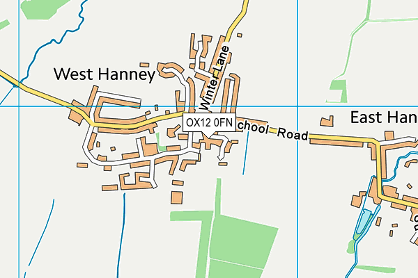 OX12 0FN map - OS VectorMap District (Ordnance Survey) OX12 0FN map - OS VectorMap District (Ordnance Survey)