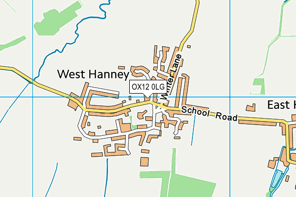 OX12 0LG map - OS VectorMap District (Ordnance Survey) OX12 0LG map - OS VectorMap District (Ordnance Survey)