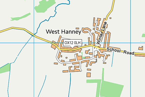 OX12 0LH map - OS VectorMap District (Ordnance Survey) OX12 0LH map - OS VectorMap District (Ordnance Survey)