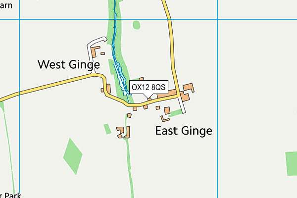 OX12 8QS map - OS VectorMap District (Ordnance Survey) OX12 8QS map - OS VectorMap District (Ordnance Survey)