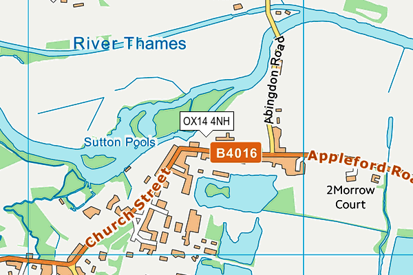 OX14 4NH map - OS VectorMap District (Ordnance Survey) OX14 4NH map - OS VectorMap District (Ordnance Survey)