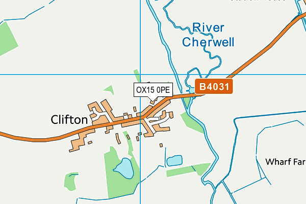OX15 0PE map - OS VectorMap District (Ordnance Survey) OX15 0PE map - OS VectorMap District (Ordnance Survey)