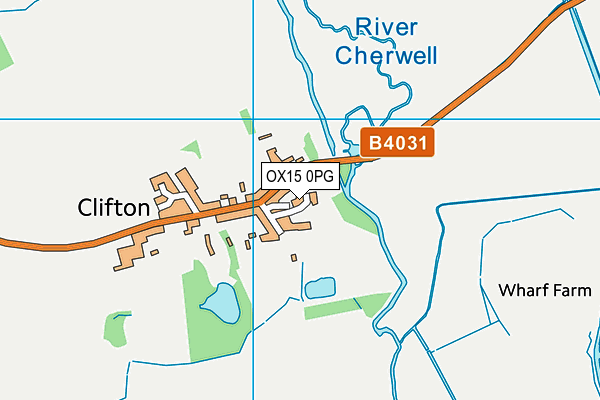 OX15 0PG map - OS VectorMap District (Ordnance Survey) OX15 0PG map - OS VectorMap District (Ordnance Survey)