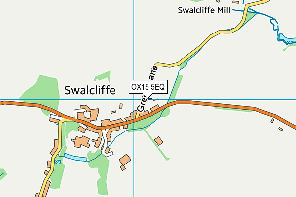 OX15 5EQ map - OS VectorMap District (Ordnance Survey) OX15 5EQ map - OS VectorMap District (Ordnance Survey)