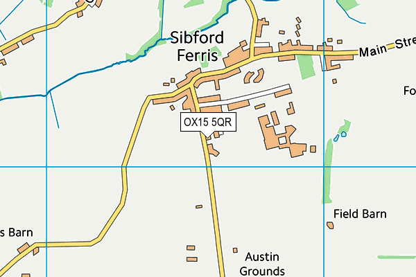 OX15 5QR map - OS VectorMap District (Ordnance Survey) OX15 5QR map - OS VectorMap District (Ordnance Survey)