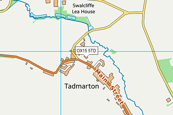OX15 5TD map - OS VectorMap District (Ordnance Survey) OX15 5TD map - OS VectorMap District (Ordnance Survey)