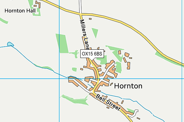 OX15 6BS map - OS VectorMap District (Ordnance Survey) OX15 6BS map - OS VectorMap District (Ordnance Survey)