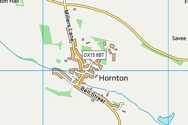 OX15 6BT map - OS VectorMap District (Ordnance Survey) OX15 6BT map - OS VectorMap District (Ordnance Survey)