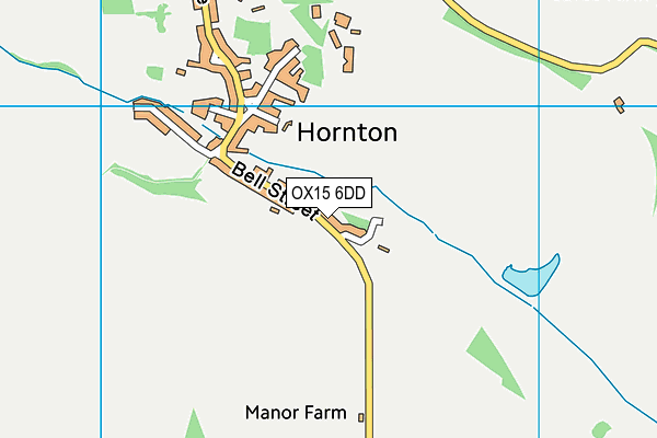 OX15 6DD map - OS VectorMap District (Ordnance Survey) OX15 6DD map - OS VectorMap District (Ordnance Survey)