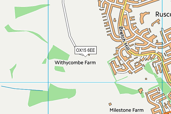 OX15 6EE map - OS VectorMap District (Ordnance Survey) OX15 6EE map - OS VectorMap District (Ordnance Survey)