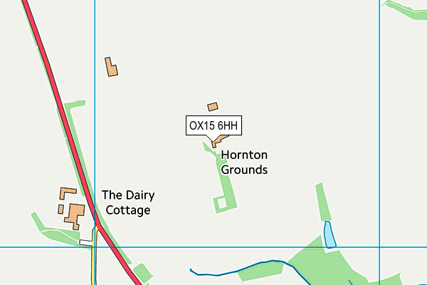 OX15 6HH map - OS VectorMap District (Ordnance Survey) OX15 6HH map - OS VectorMap District (Ordnance Survey)