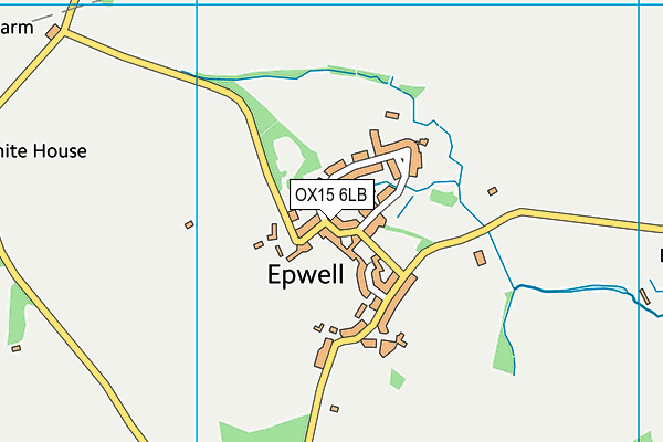 OX15 6LB map - OS VectorMap District (Ordnance Survey) OX15 6LB map - OS VectorMap District (Ordnance Survey)