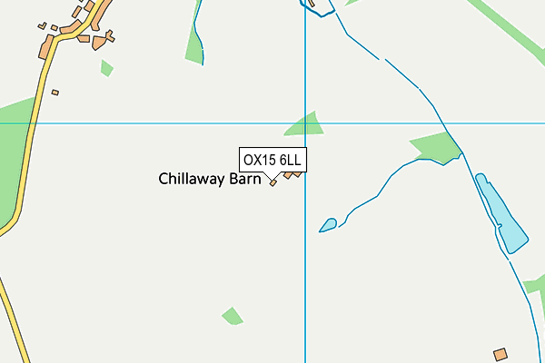 OX15 6LL map - OS VectorMap District (Ordnance Survey) OX15 6LL map - OS VectorMap District (Ordnance Survey)