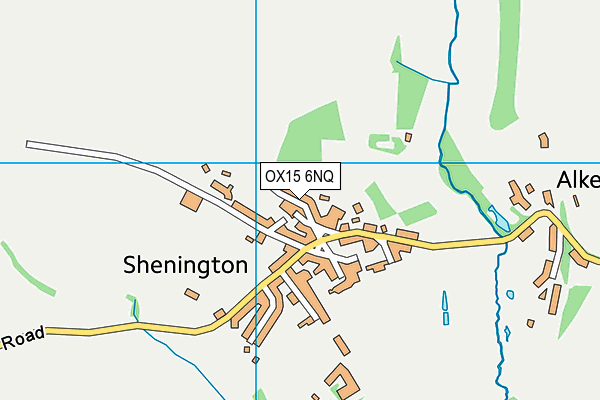 OX15 6NQ map - OS VectorMap District (Ordnance Survey) OX15 6NQ map - OS VectorMap District (Ordnance Survey)