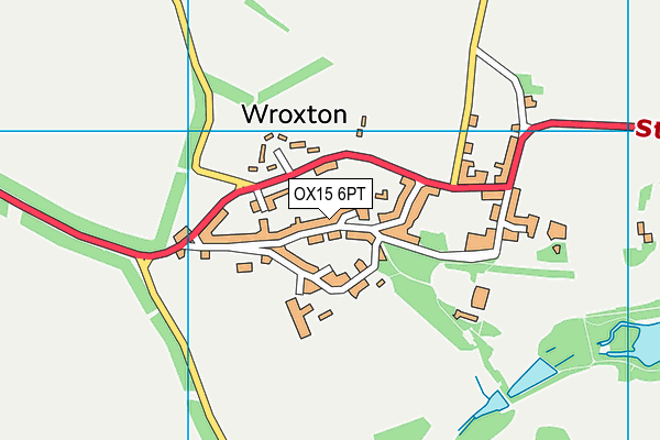 OX15 6PT map - OS VectorMap District (Ordnance Survey) OX15 6PT map - OS VectorMap District (Ordnance Survey)