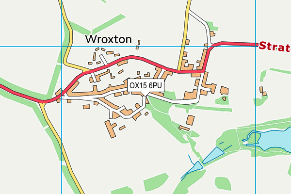 OX15 6PU map - OS VectorMap District (Ordnance Survey) OX15 6PU map - OS VectorMap District (Ordnance Survey)