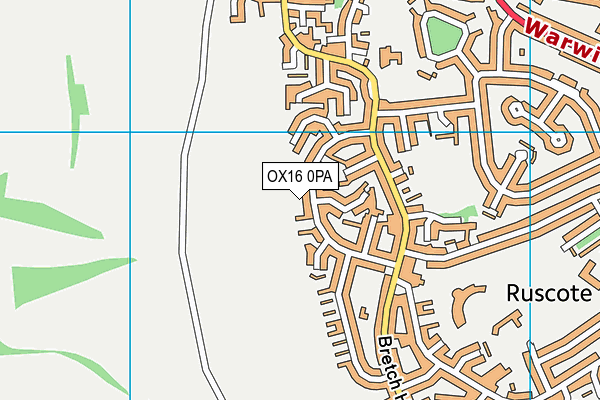 OX16 0PA map - OS VectorMap District (Ordnance Survey) OX16 0PA map - OS VectorMap District (Ordnance Survey)