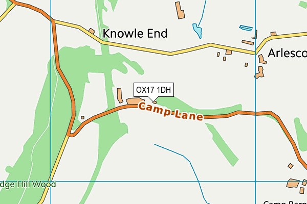OX17 1DH map - OS VectorMap District (Ordnance Survey) OX17 1DH map - OS VectorMap District (Ordnance Survey)