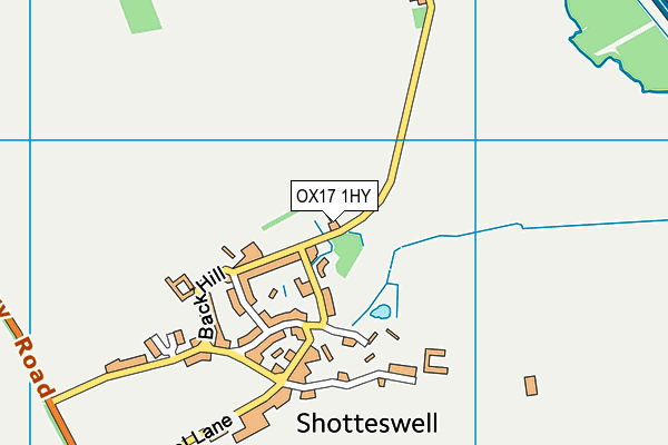 OX17 1HY map - OS VectorMap District (Ordnance Survey) OX17 1HY map - OS VectorMap District (Ordnance Survey)