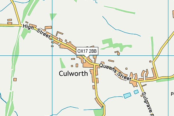 OX17 2BB map - OS VectorMap District (Ordnance Survey) OX17 2BB map - OS VectorMap District (Ordnance Survey)