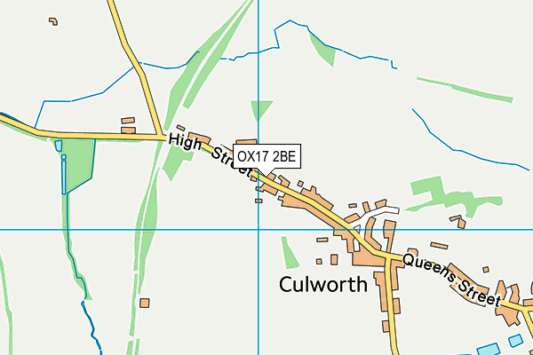 OX17 2BE map - OS VectorMap District (Ordnance Survey) OX17 2BE map - OS VectorMap District (Ordnance Survey)