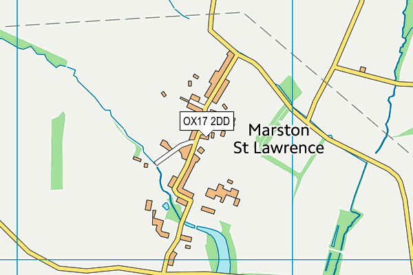 OX17 2DD map - OS VectorMap District (Ordnance Survey) OX17 2DD map - OS VectorMap District (Ordnance Survey)