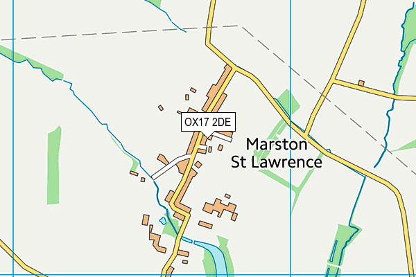 OX17 2DE map - OS VectorMap District (Ordnance Survey) OX17 2DE map - OS VectorMap District (Ordnance Survey)