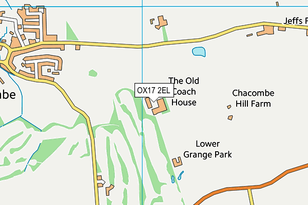 OX17 2EL map - OS VectorMap District (Ordnance Survey) OX17 2EL map - OS VectorMap District (Ordnance Survey)