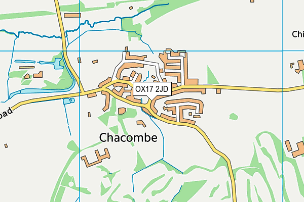 OX17 2JD map - OS VectorMap District (Ordnance Survey) OX17 2JD map - OS VectorMap District (Ordnance Survey)