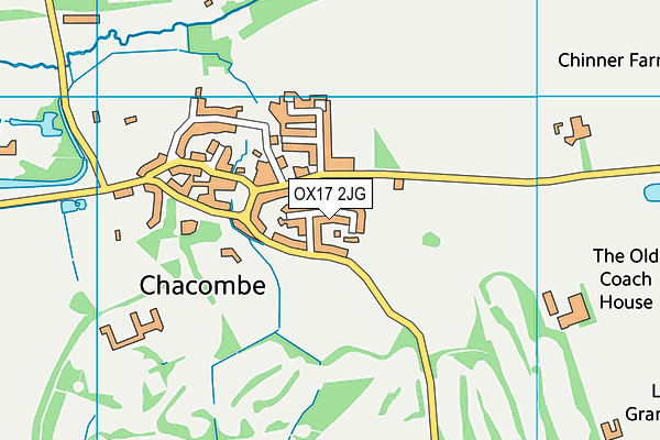 OX17 2JG map - OS VectorMap District (Ordnance Survey) OX17 2JG map - OS VectorMap District (Ordnance Survey)