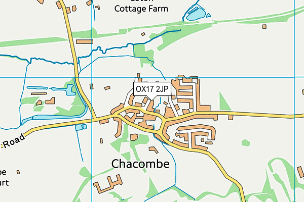 OX17 2JP map - OS VectorMap District (Ordnance Survey) OX17 2JP map - OS VectorMap District (Ordnance Survey)