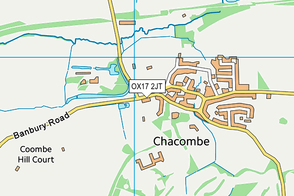 OX17 2JT map - OS VectorMap District (Ordnance Survey) OX17 2JT map - OS VectorMap District (Ordnance Survey)