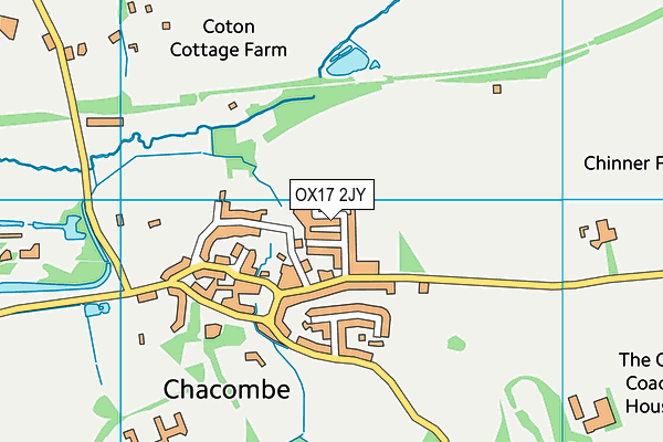 OX17 2JY map - OS VectorMap District (Ordnance Survey) OX17 2JY map - OS VectorMap District (Ordnance Survey)