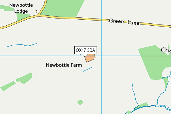 OX17 3DA map - OS VectorMap District (Ordnance Survey) OX17 3DA map - OS VectorMap District (Ordnance Survey)