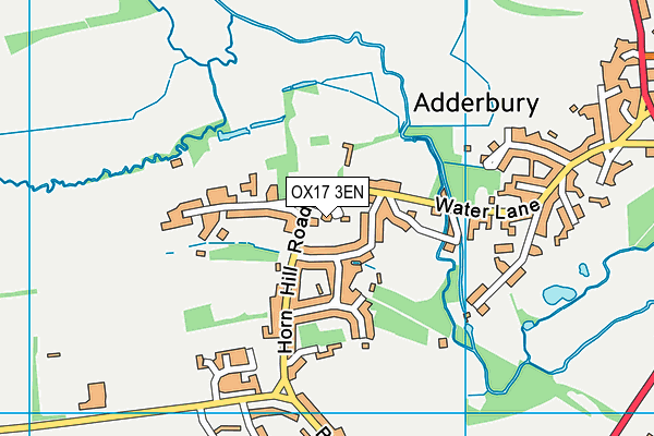OX17 3EN map - OS VectorMap District (Ordnance Survey)
