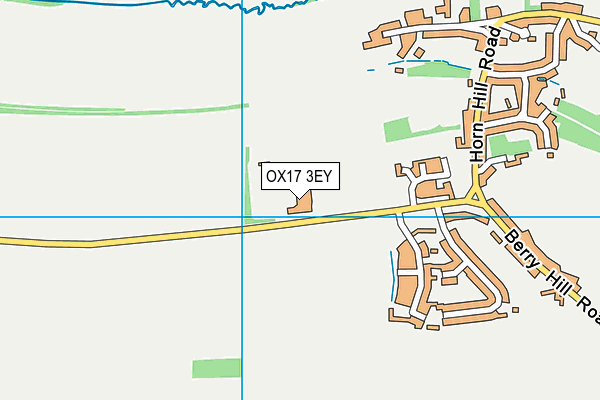 OX17 3EY map - OS VectorMap District (Ordnance Survey) OX17 3EY map - OS VectorMap District (Ordnance Survey)
