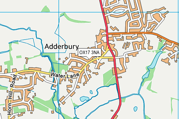 OX17 3NA map - OS VectorMap District (Ordnance Survey) OX17 3NA map - OS VectorMap District (Ordnance Survey)