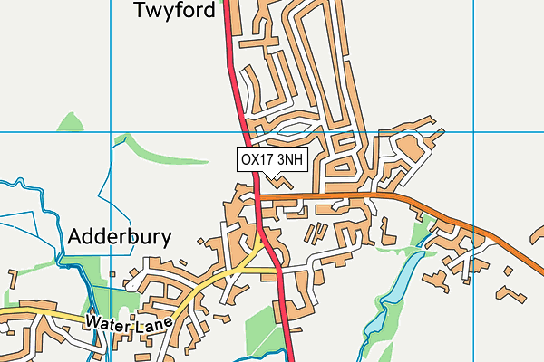 OX17 3NH map - OS VectorMap District (Ordnance Survey)
